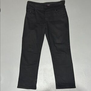 Gloria Vanderbilt Black Jeans (Amanda Pull-On) (Women’s Size 10)